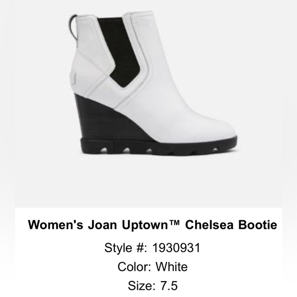 Sorel Joan Uptown - Chelsea Bootie white - Picture 6 of 8
